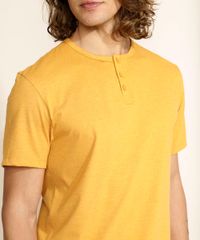 Camiseta-Masculina-Basica-Manga-Curta-Gola-Portuguesa-Mostarda-9964951-Mostarda_6