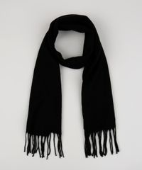 Cachecol-Feminino-com-Franjas-Preto-8184845-Preto_1