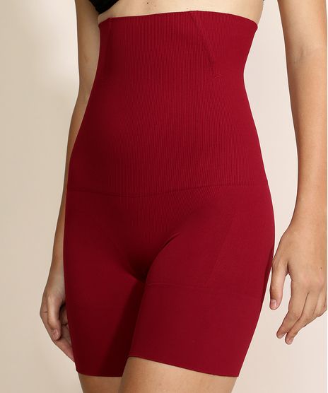 Short-Plie-Skin-Modelador-Abdominal-Vinho-9969983-Vinho_1