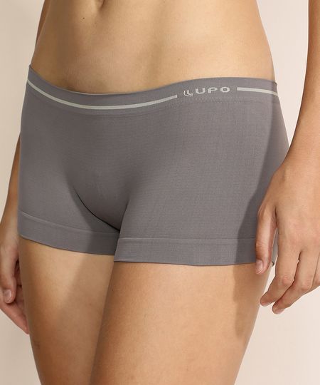 Calcinha-Lupo-Boxer-Sem-Costura-Chumbo-9966485-Chumbo_1 Calcinha-Lupo-Boxer-Sem-Costura-Chumbo-9966485-Chumbo_1