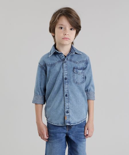 Camisa-Jeans-Azul-Medio-8728928-Azul_Medio_1 Camisa-Jeans-Azul-Medio-8728928-Azul_Medio_1