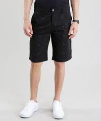 Bermuda-Slim-Estampada-de-Caveiras-Preta-8755558-Preto_1