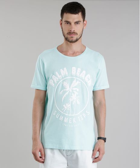 Camiseta--Palm-Beach--Verde-Agua-8762962-Verde_Agua_1