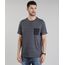 Camiseta-com-Bolso-Estampado-de-Coqueiros-Cinza-Mescla-Escuro-8775532-Cinza_Mescla_Escuro_1