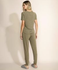 Pijama-Feminino-Manga-Curta-Verde-Militar-9964471-Verde_Militar_2