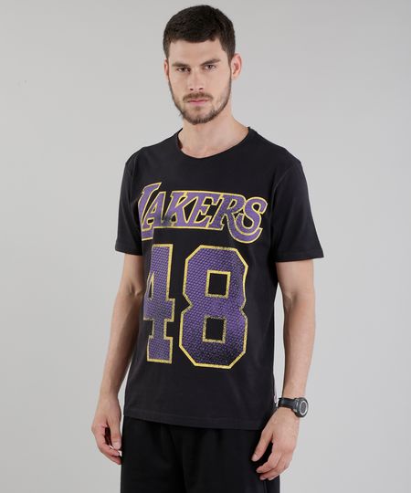 Camiseta-NBA-Los-Angeles-Lakers-Preta-8748159-Preto_1