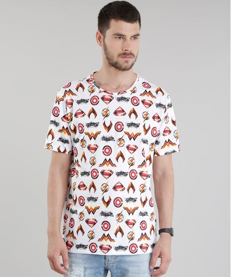 Camiseta-Estampada--Justice-League--Branca-8731495-Branco_1