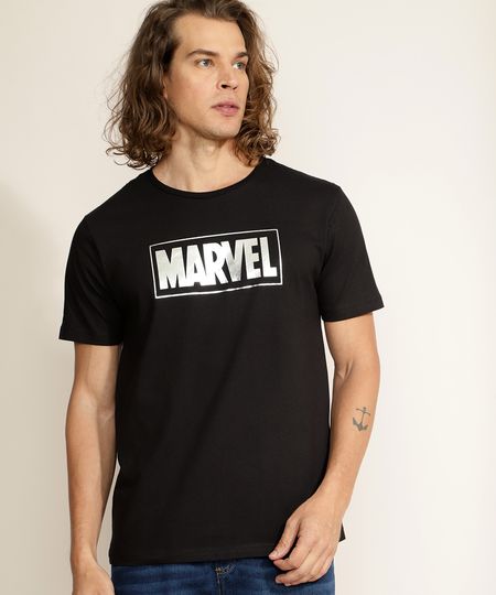 Camiseta-Masculina-Marvel-Metalizada-Manga-Curta-Gola-Careca-Preta-9963171-Preto_1 Camiseta-Masculina-Marvel-Metalizada-Manga-Curta-Gola-Careca-Preta-9963171-Preto_1