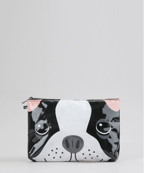 Necessaire-Estampada-Bulldog-Preta-8790303-Preto_1