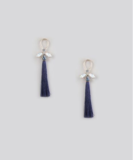 Brinco-com-Strass-e-Tassel-Dourado-8716837-Dourado_1
