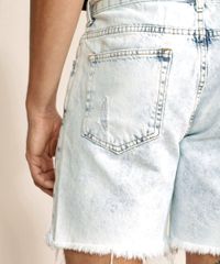 Bermuda-Jeans-Masculina-Reta-Destroyed-com-Barra-Desfiada-e-Cordao-Azul-Claro-9967137-Azul_Claro_6