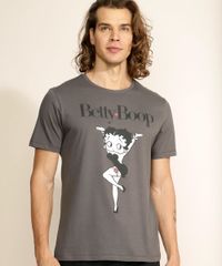 Camiseta-Masculina-Betty-Boop-Manga-Curta-Gola-Careca-Chumbo-9970520-Chumbo_6