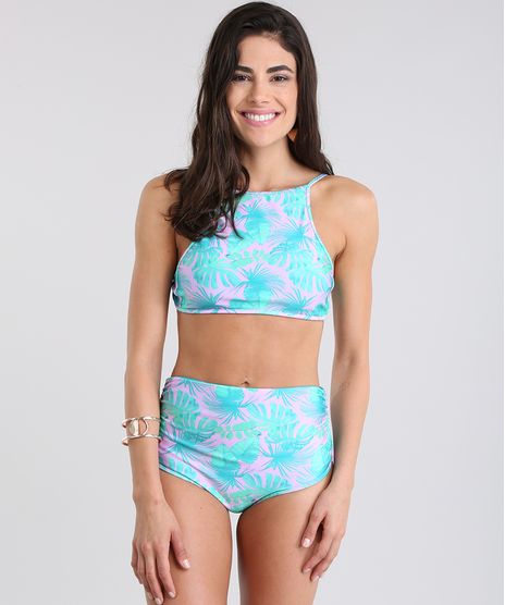 Biquini-Top-Halter-Neck-Estampado-de-Folhagens-Lilas-8700882-Lilas_1