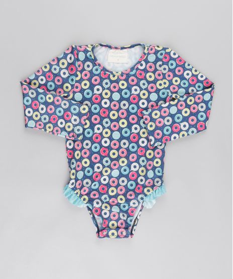 Maio-Estampado-de-Donut-com-Protecao-UV-50--Azul-Marinho-8765830-Azul_Marinho_1