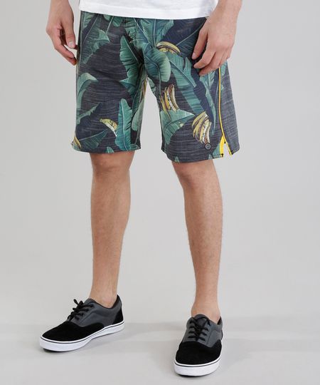 Bermuda-Estampada-de-Folhagens-Chumbo-8766566-Chumbo_1 Bermuda-Estampada-de-Folhagens-Chumbo-8766566-Chumbo_1