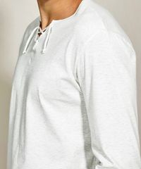 Bata-Masculina-com-Amarracao-Manga-Longa-Gola-V-Bege-Claro-9754576-Bege_Claro_5