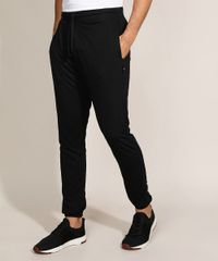 Calca-Masculina-Basica-Relaxed-com-Cordao--Preta-9953204-Preto_1