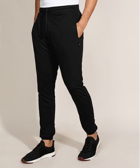 Calca-Masculina-Basica-Relaxed-com-Cordao--Preta-9953204-Preto_1