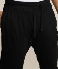 Calca-Masculina-Basica-Relaxed-com-Cordao--Preta-9953204-Preto_4