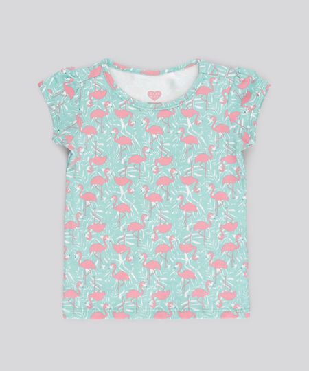 Blusa-Estampada-de-Flamingos-Verde-Agua-8767746-Verde_Agua_1