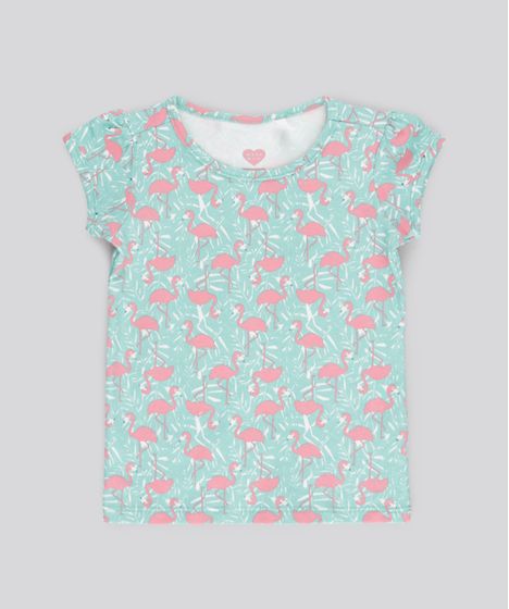 vestido de flamingo c&a