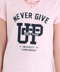 Blusa--Never-Give-Up-Girls-Team--com-Lace-Up-Rosa-Claro-8742176-Rosa_Claro_4
