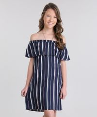 Vestido-Ombro-a-Ombro-Listrado-Azul-Marinho-8652196-Azul_Marinho_1