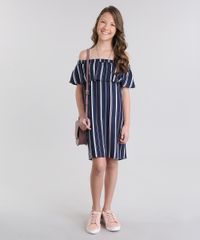 Vestido-Ombro-a-Ombro-Listrado-Azul-Marinho-8652196-Azul_Marinho_3