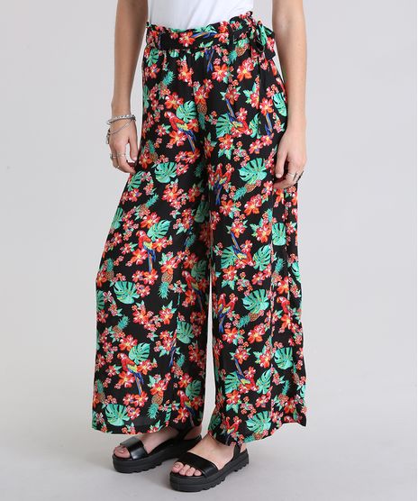 Calca-Pantalona-Estampada-Floral-Preta-8722903-Preto_1