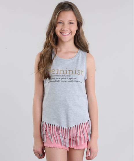 Regata-com-Franjas-e-Paete--Feminist--Cinza-Mescla-8767139-Cinza_Mescla_1