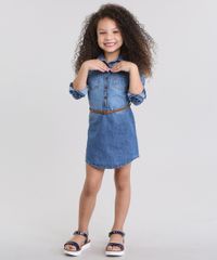 Vestido-Chemise-Jeans-com-Bordado-e-Cinto-Azul-Medio-8631422-Azul_Medio_3