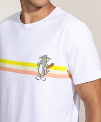 Camiseta-Masculina-Tom-e-Jerry-Manga-Curta-Gola-Careca-Branca-9968111-Branco_2