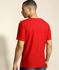 Camiseta-Masculina-Basica-Flame-Manga-Curta-Gola-V-Vermelha-9595137-Vermelho_2