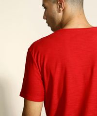 Camiseta-Masculina-Basica-Flame-Manga-Curta-Gola-V-Vermelha-9595137-Vermelho_5