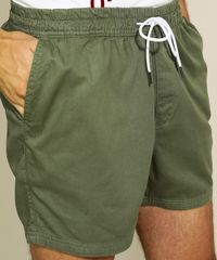 Short-de-Sarja-Masculino-com-Cordao-e-Bolsos-Verde-Militar-9960719-Verde_Militar_4