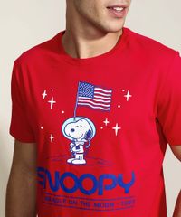 Camiseta-Masculina-Snoopy-Lunar-Manga-Curta-Gola-Careca-Vermelha-9970523-Vermelho_2