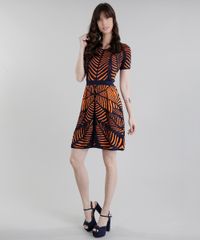 Vestido-GIG-Couture-em-Jacquard-de-Trico-Abstrato-Azul-Marinho-8656189-Azul_Marinho_3