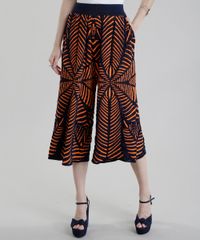 Calca-Pantacourt-GIG-Couture-em-Jacquard-de-Trico-Abstrato-Azul-Marinho-8656195-Azul_Marinho_1