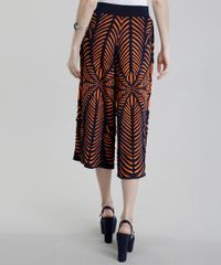 Calca-Pantacourt-GIG-Couture-em-Jacquard-de-Trico-Abstrato-Azul-Marinho-8656195-Azul_Marinho_2