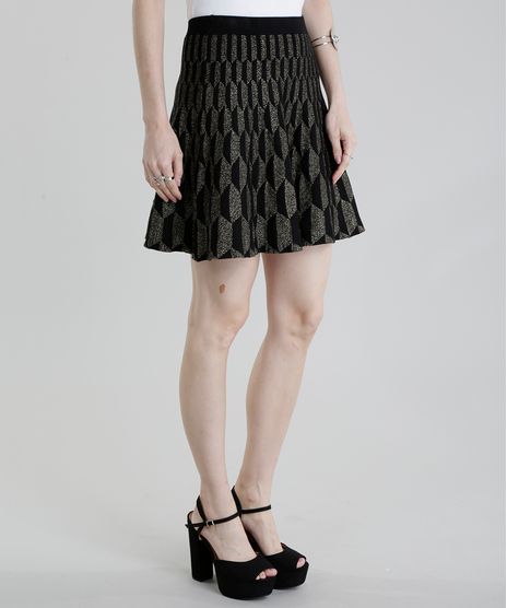 Saia-GIG-Couture-em-Jacquard-de-Trico-Geometrico-com-Lurex-Preta-8656219-Preto_1