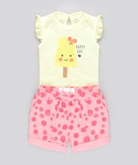 Conjunto-de-Body--Happy-Day--Amarelo---Short-Estampado-em-Moletom-em-Algodao---Sustentavel-Rosa-8682950-Rosa_1