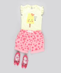 Conjunto-de-Body--Happy-Day--Amarelo---Short-Estampado-em-Moletom-em-Algodao---Sustentavel-Rosa-8682950-Rosa_3