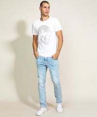 Camiseta-Masculina-Slim-Caveira-Texturizada-Metalizada-Manga-Curta-Gola-Careca-Branca-9967066-Branco_3