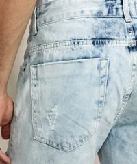 Bermuda-Jeans-Masculina-Slim-Destroyed-com-Bolsos-Azul-Claro-9962907-Azul_Claro_5