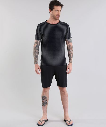 Pijama-Listrado-Preto-8765788-Preto_1 Pijama-Listrado-Preto-8765788-Preto_1