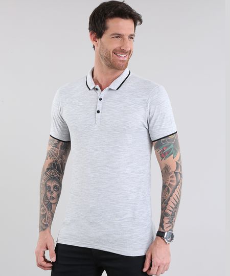 Polo-em-Piquet-Cinza-Mescla-Claro-8766431-Cinza_Mescla_Claro_1 Polo-em-Piquet-Cinza-Mescla-Claro-8766431-Cinza_Mescla_Claro_1