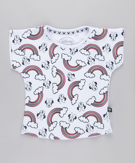 Blusa-Minnie-com-Estampa-de-Arco-Iris-Branca-8762584-Branco_1