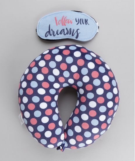 Kit-de-Apoio-de-Cabeca---Tapa-Olho-Estampado-Poa-Azul-Marinho-8790318-Azul_Marinho_1