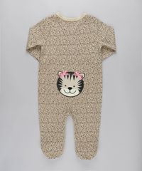 Macacao-Estampado-Animal-Print-em-Algodao---Sustentavel-Bege-8612448-Bege_2