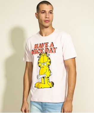 Camiseta-Masculina-Garfield-Manga-Curta-Gola-Careca-Rosa-Claro-9970537-Rosa_Claro_1